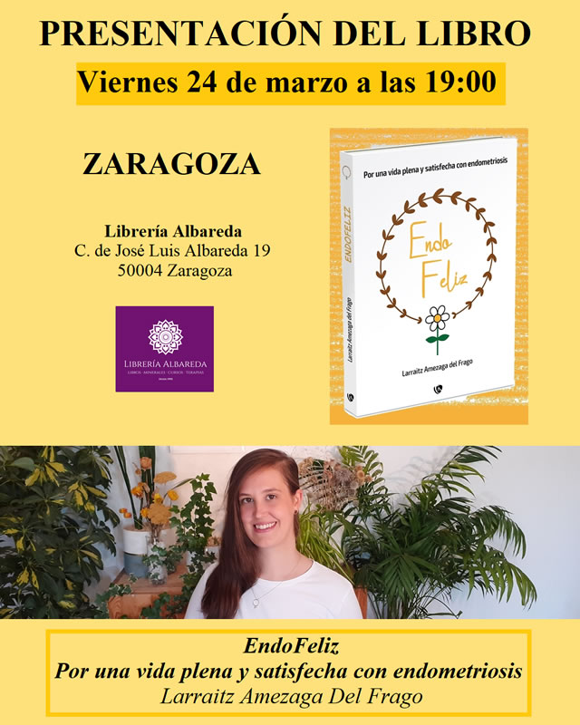 Larraitz Amezaga del Frago presenta 'EndoFeliz